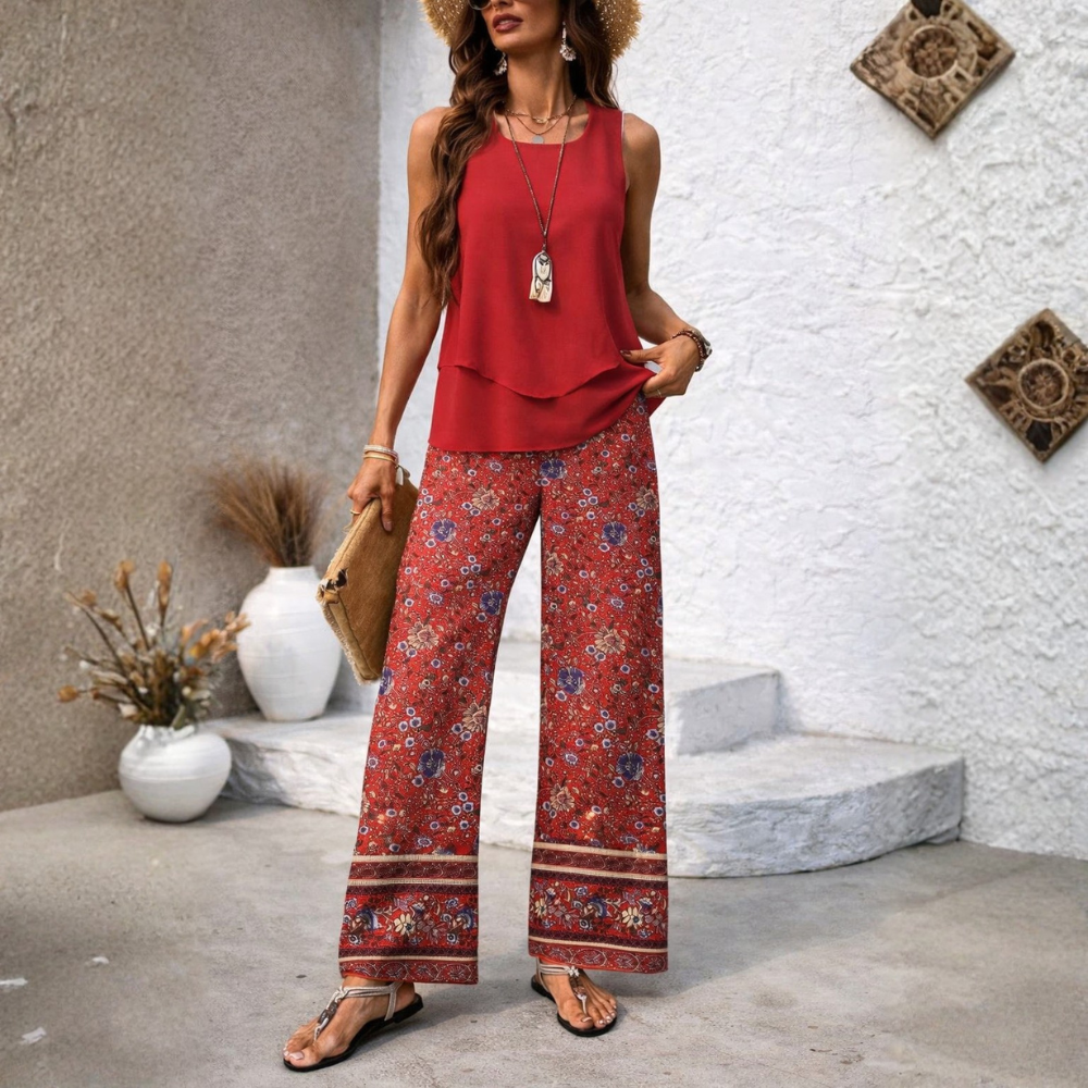 CONJUNTO DE CAPAS ESTILO BOHO