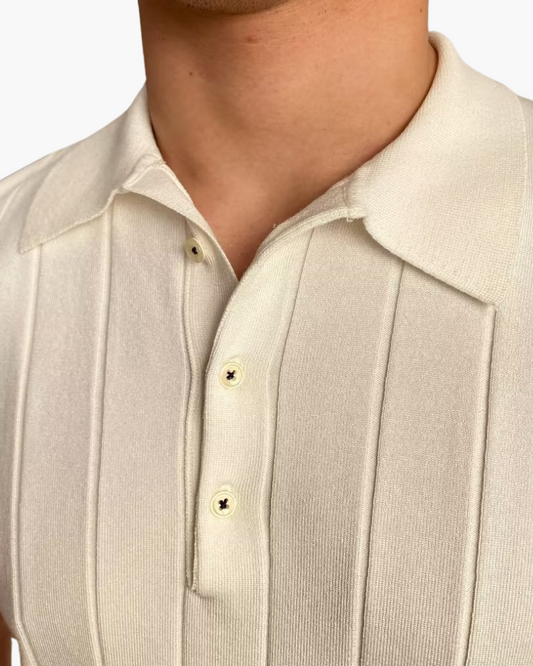 POLO DE ALGODÓN ACANALADO
