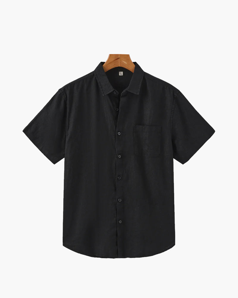CAMISA CORTA DE LINO