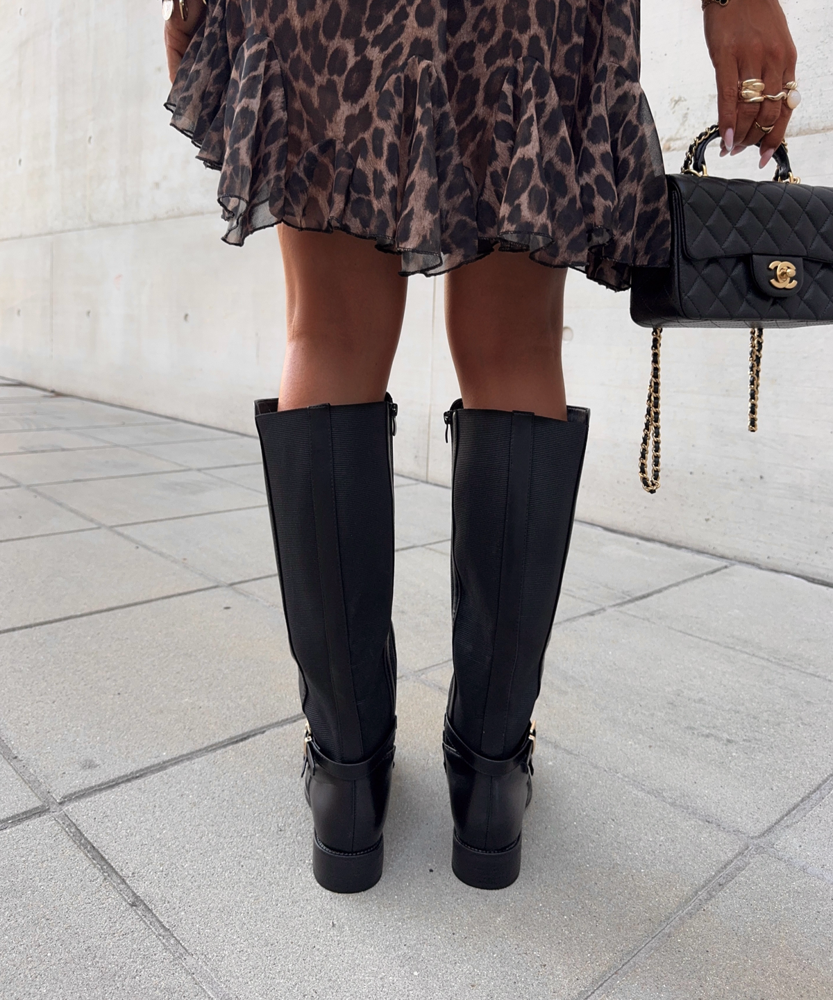 Botas Altas Siena Negras