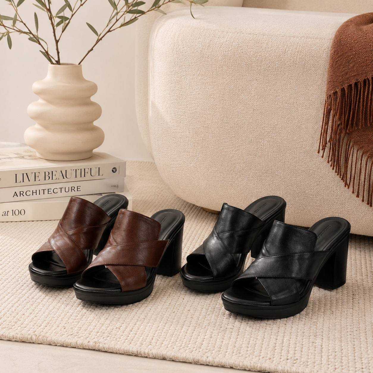 SANDALIAS ELEGANTES Y CÓMODAS