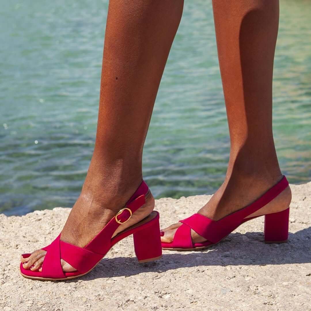 CELESTE | SANDALIAS DE VERANO AZUL CLARO