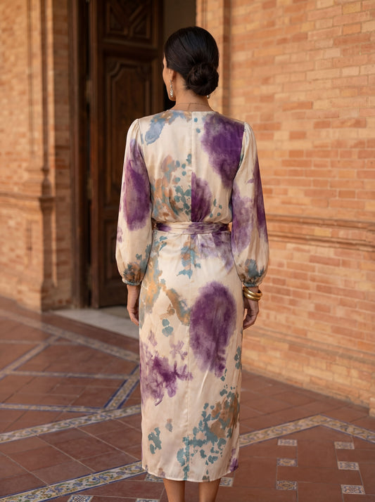 Vestido Lavanda Imperial