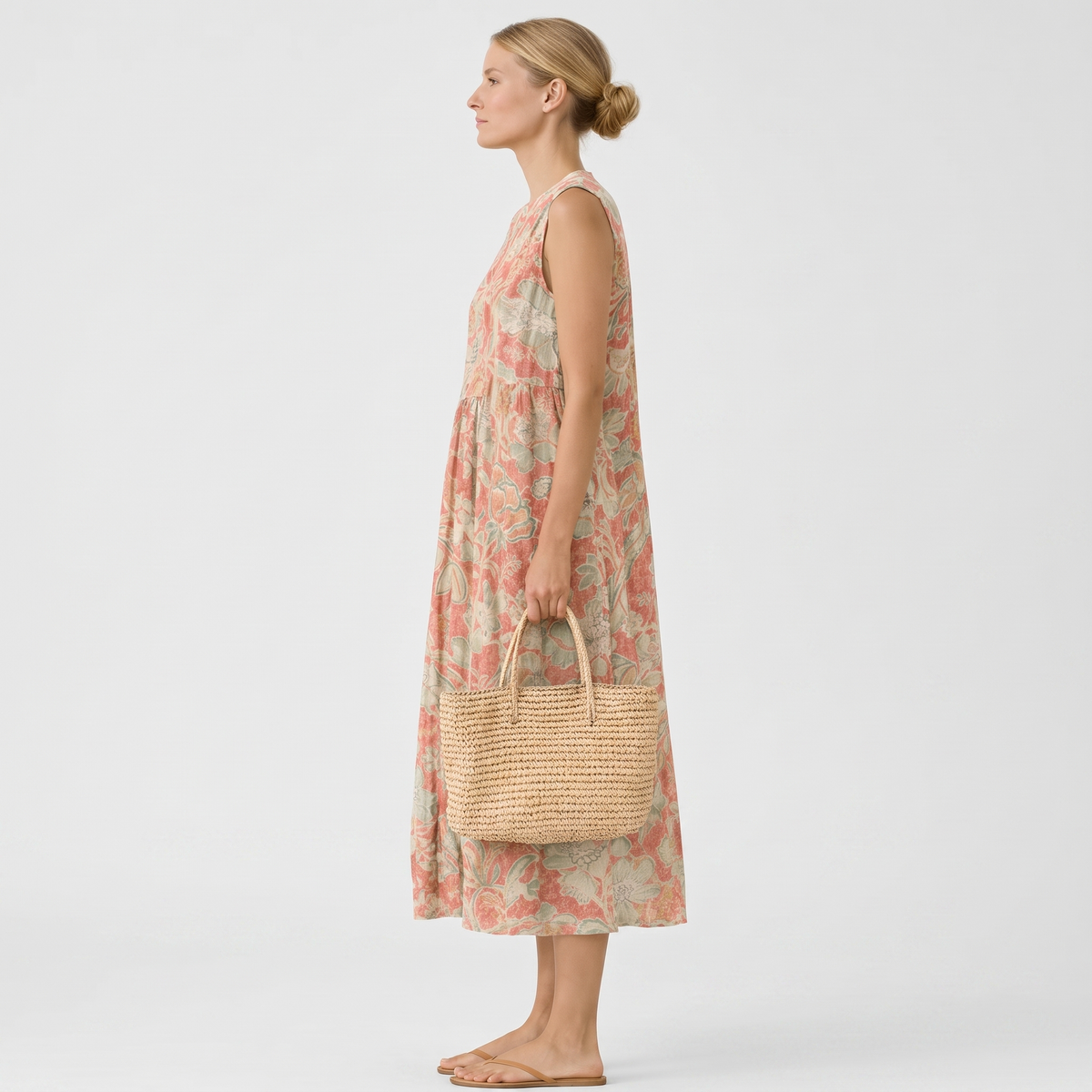 Alba | Vestido Largo Floral Fluido