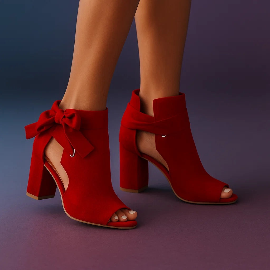 SANDALIAS DE TACÓN ELEGANTES