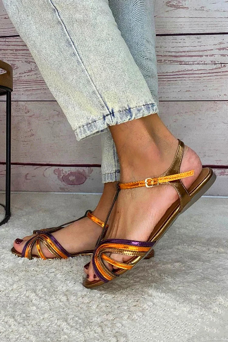 VIVIANA | SANDALIAS DE COLORES MEDITERRÁNEOS
