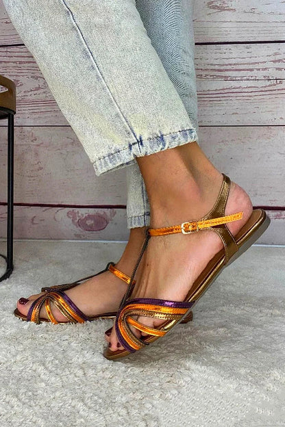 VIVIANA | SANDALIAS DE COLORES MEDITERRÁNEOS