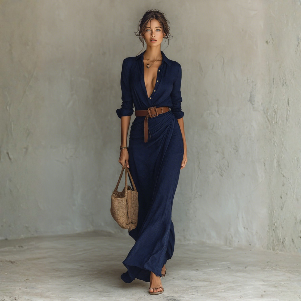 VESTIDO LARGO ELEGANTE