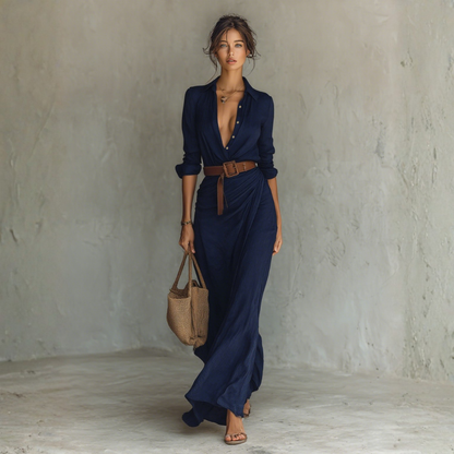 VESTIDO LARGO ELEGANTE