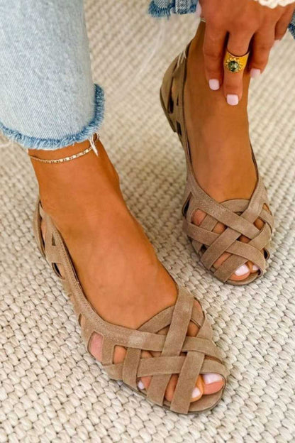 CATERINA | SANDALIAS TRENZADAS