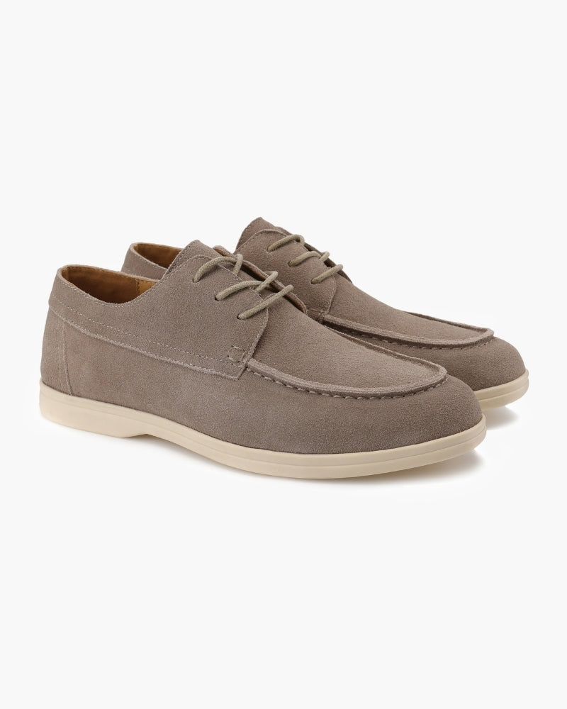 ZAPATOS DE CORDONES DE ANTE