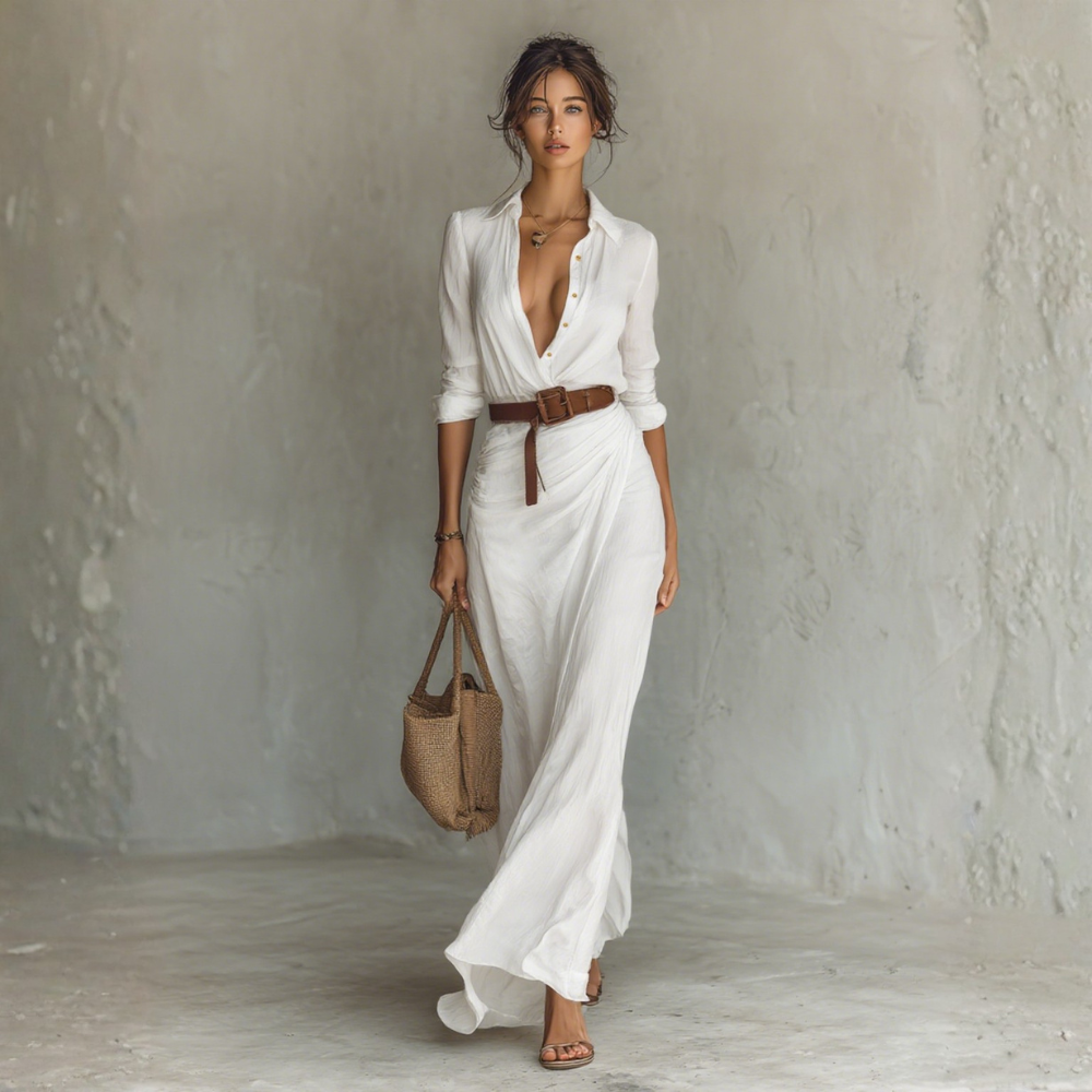 VESTIDO LARGO ELEGANTE