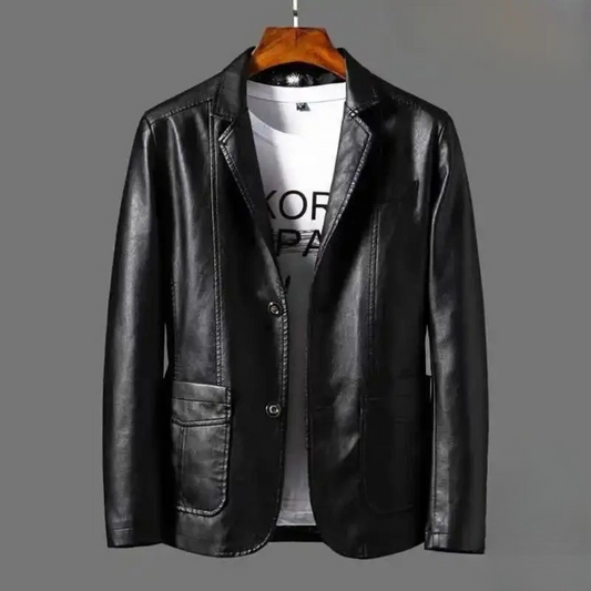 Blazer Martín Efecto Piel