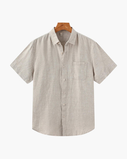 CAMISA CORTA DE LINO