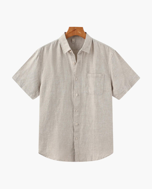 CAMISA CORTA DE LINO