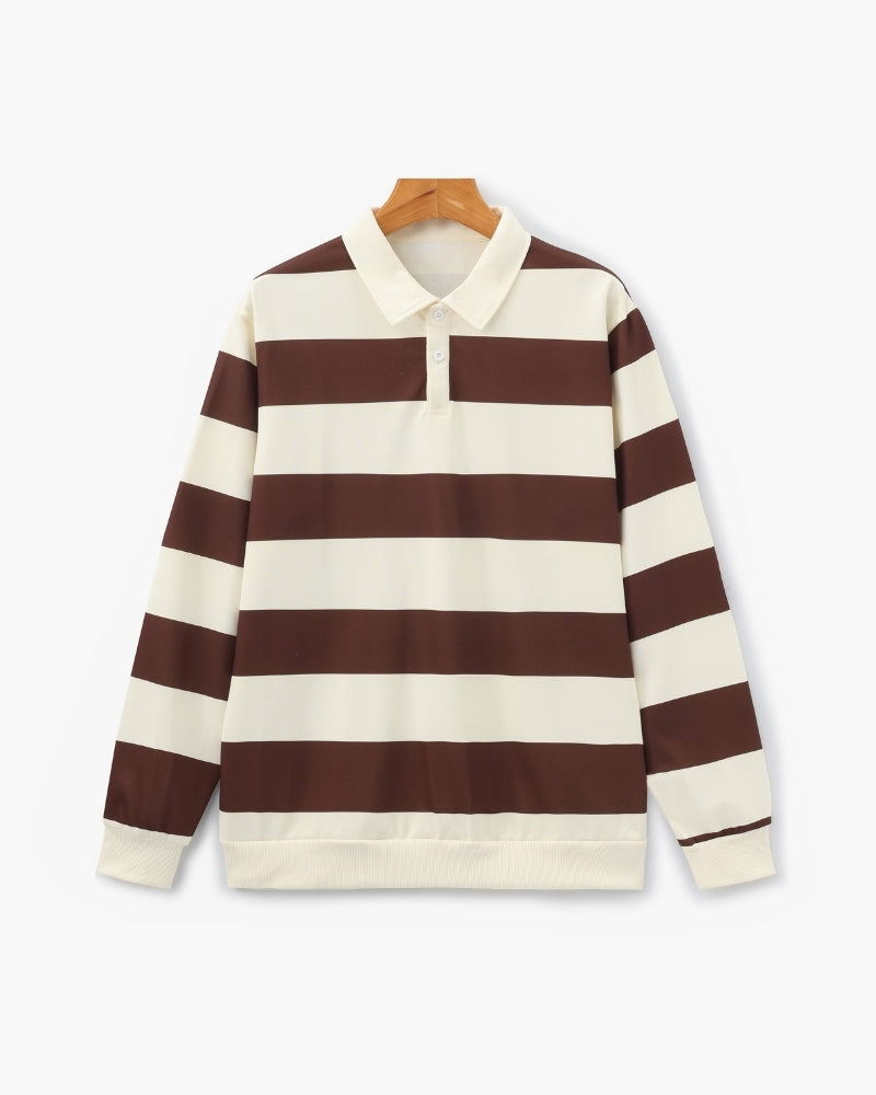 POLO DE RUGBY A RAYAS