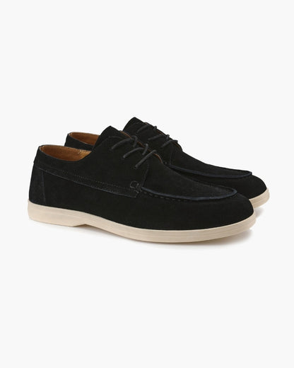 ZAPATOS DE CORDONES DE ANTE