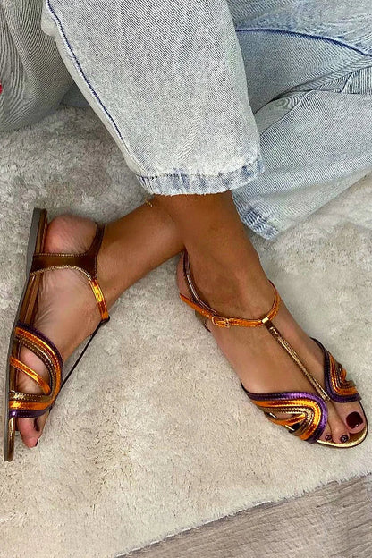 VIVIANA | SANDALIAS DE COLORES MEDITERRÁNEOS