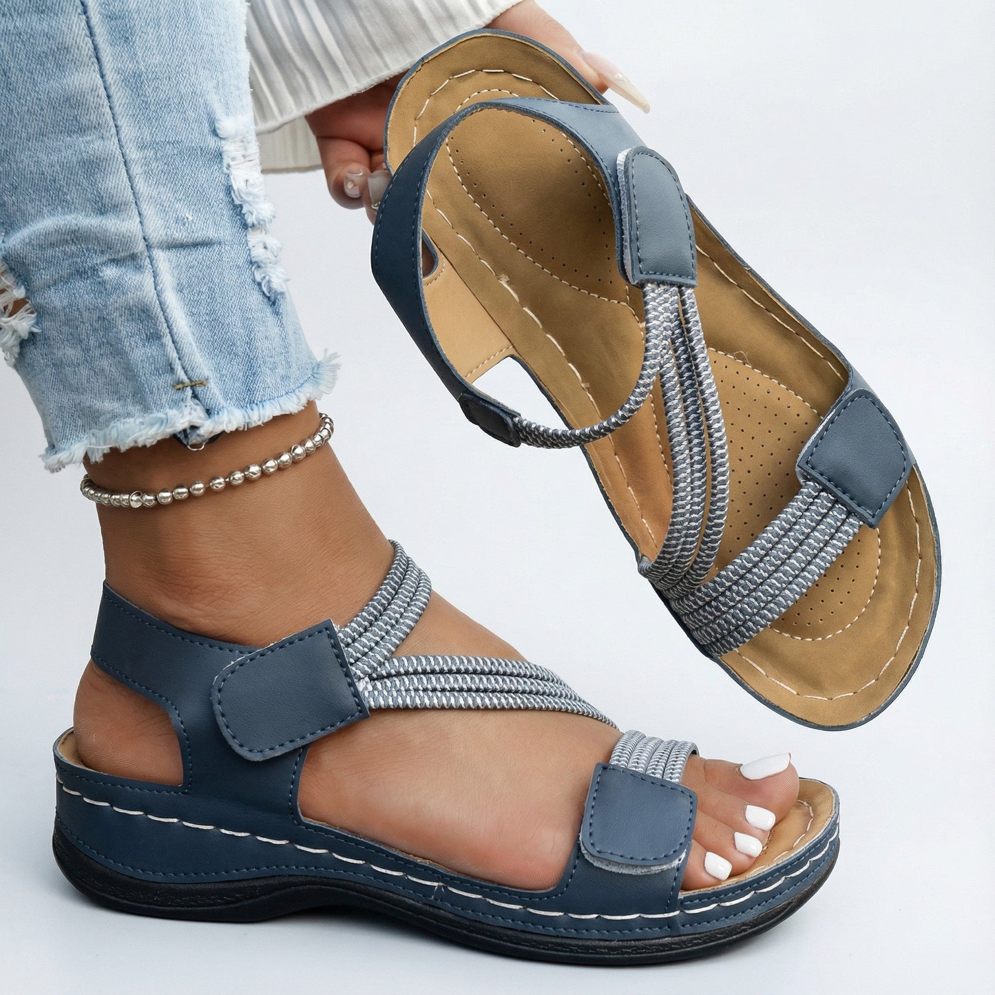 SANDALIAS ORTOPÉDICAS CÓMODAS