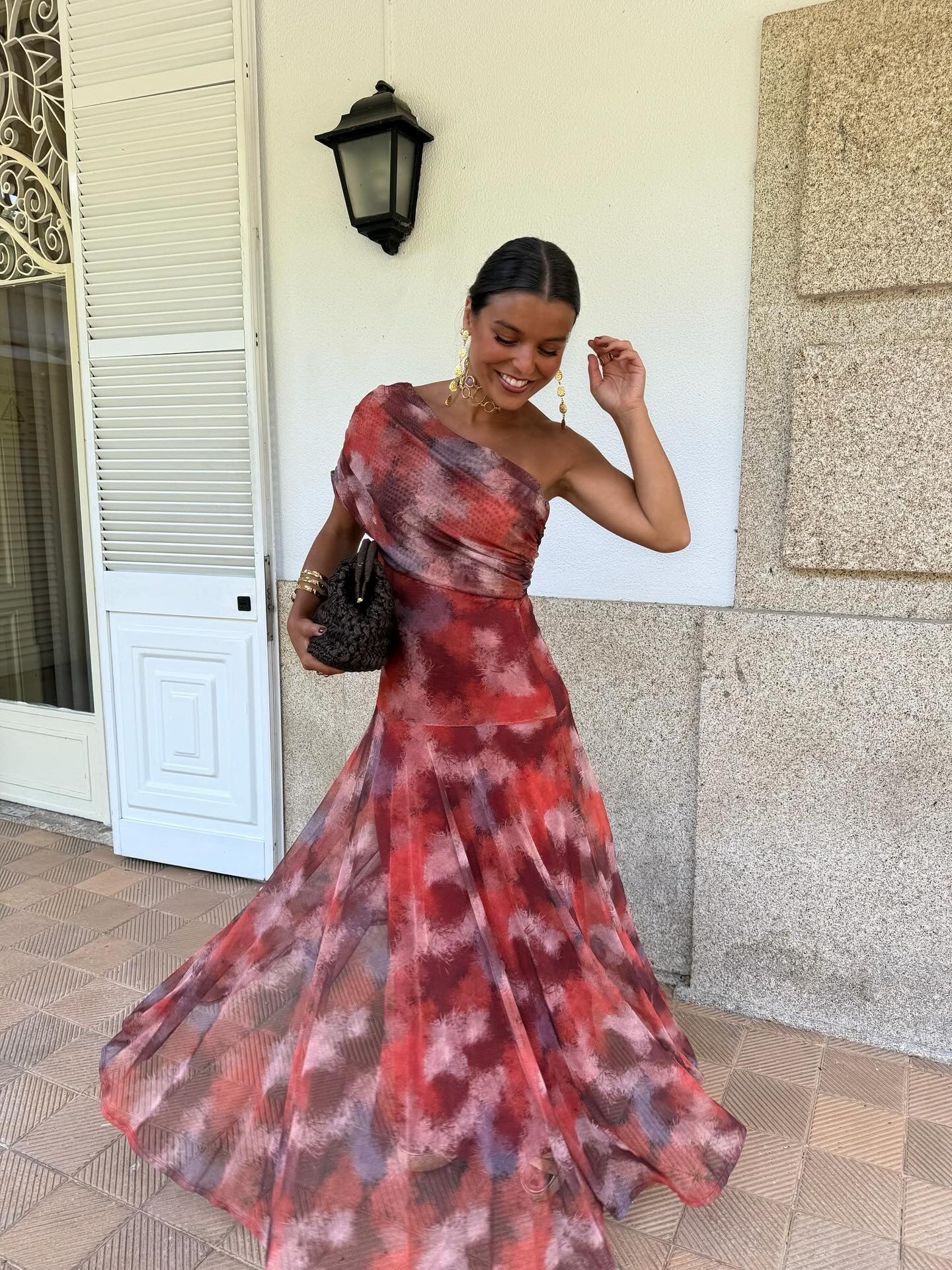 Vestido Brisa Granate