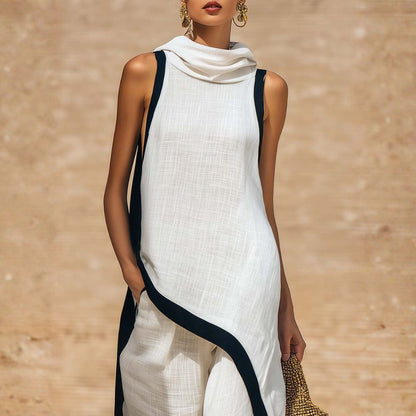 TRAJE DE LINO ELEGANTE