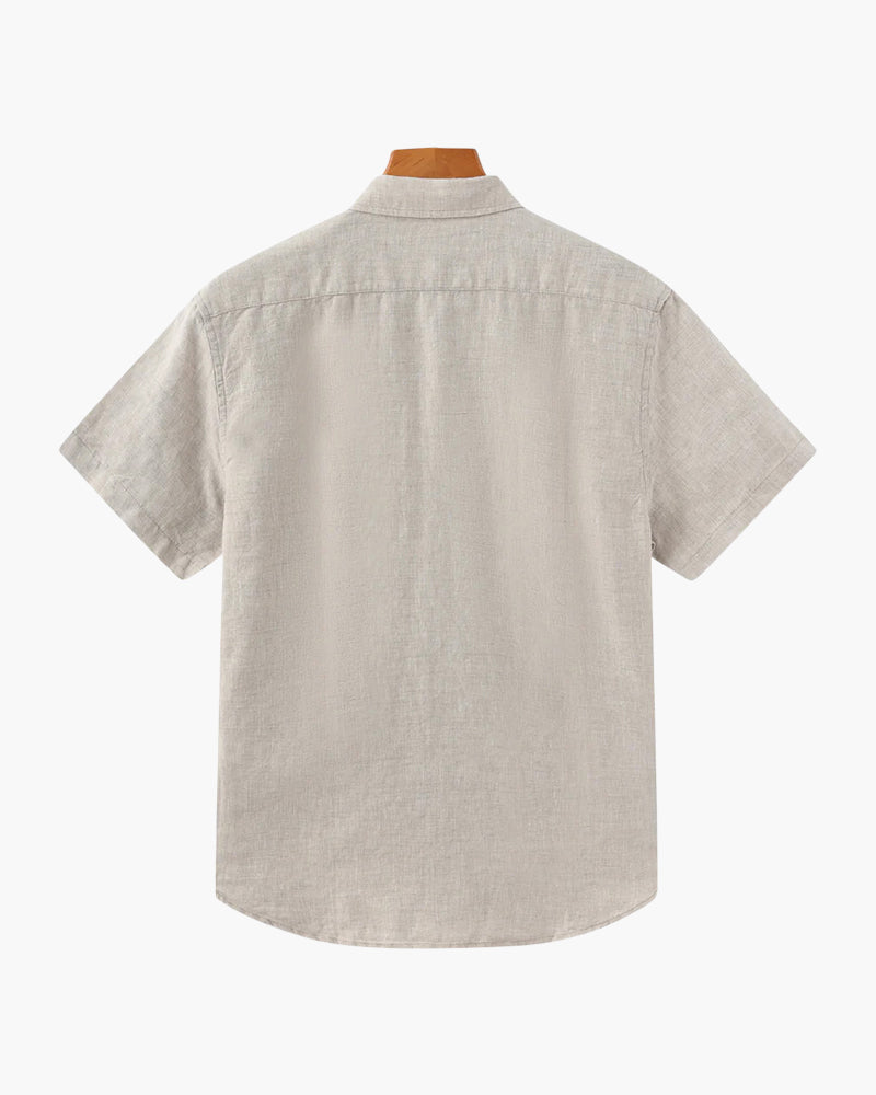 CAMISA CORTA DE LINO