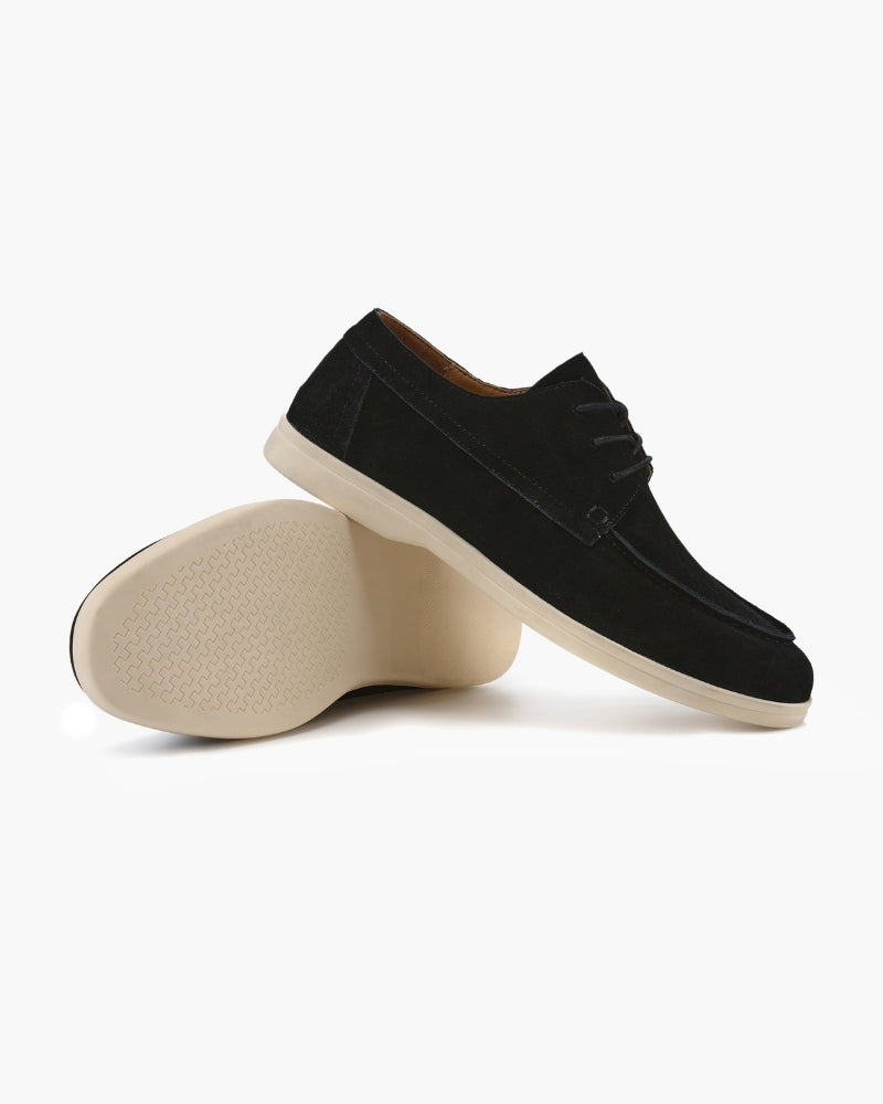ZAPATOS DE CORDONES DE ANTE