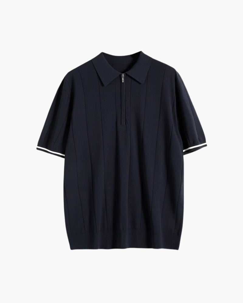 POLO CON RIBETE DE CONTRASTE EXCLUSIVO