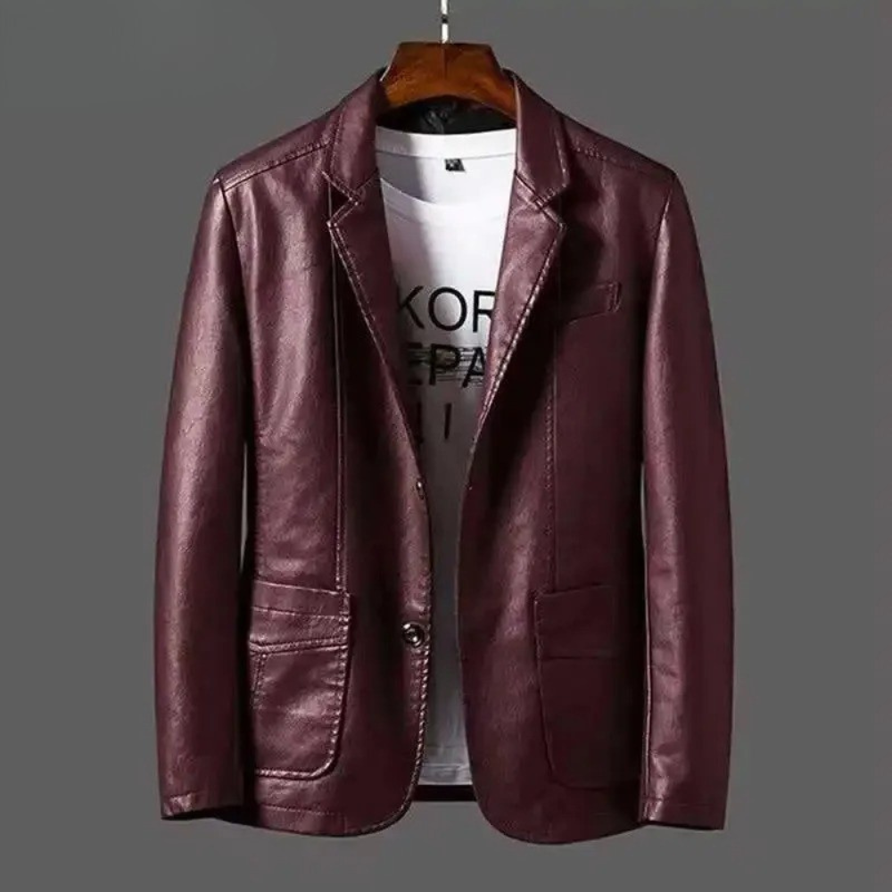 Blazer Martín Efecto Piel