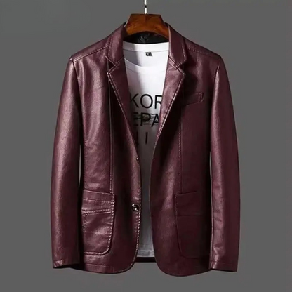 Blazer Martín Efecto Piel