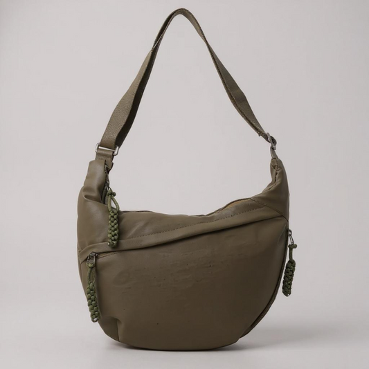 VIOLA | BOLSO DE HOMBRO VERDE OLIVA