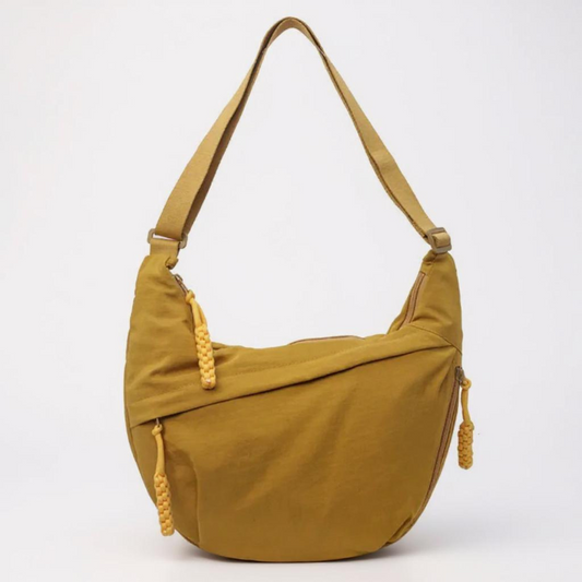 BOLSO DE HOMBRO OCRE