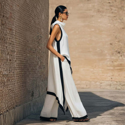 TRAJE DE LINO ELEGANTE