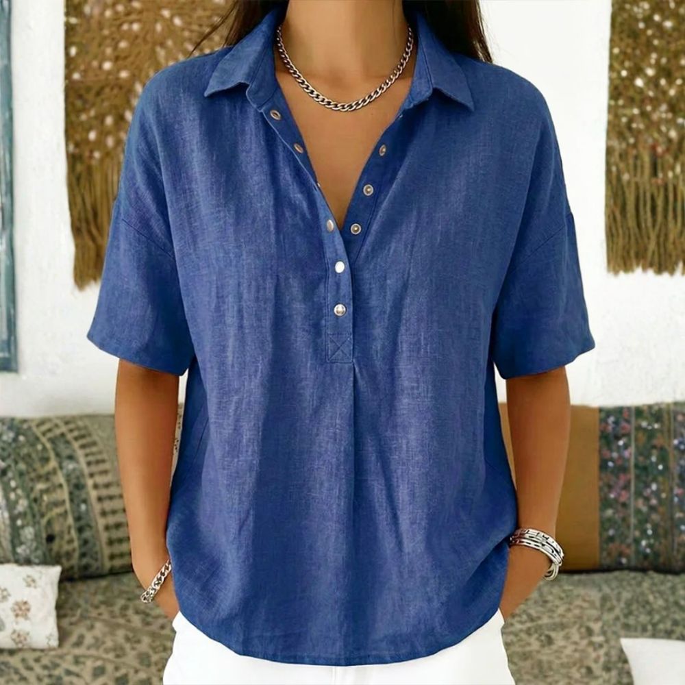 ALBA | BLUSA DE COLOR
