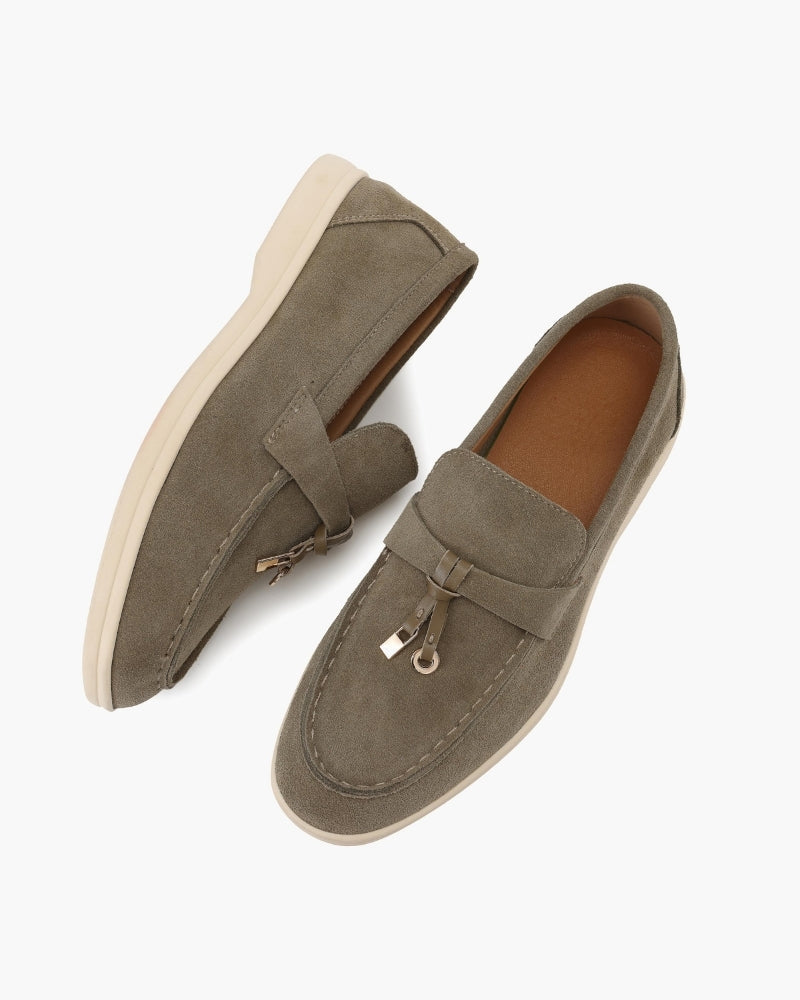 MOCASINES DE ANTE PARA MUJERES