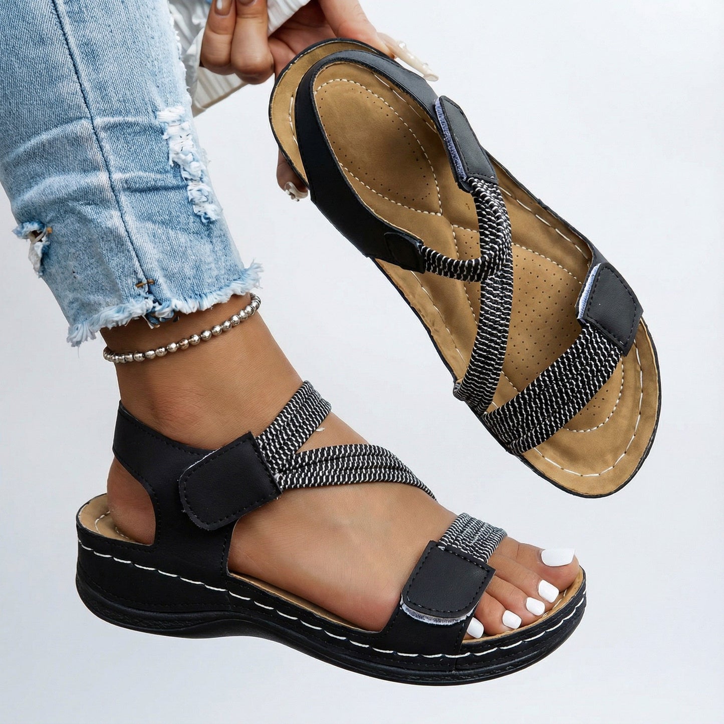 SANDALIAS ORTOPÉDICAS CÓMODAS