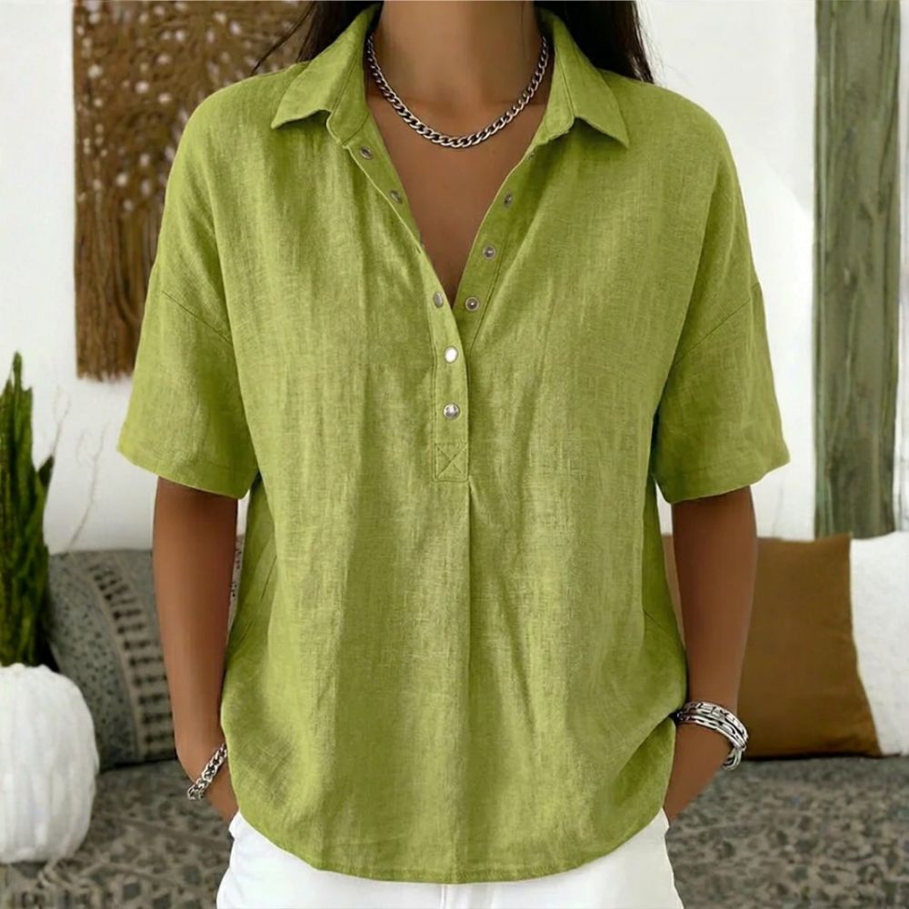 ALBA | BLUSA DE COLOR