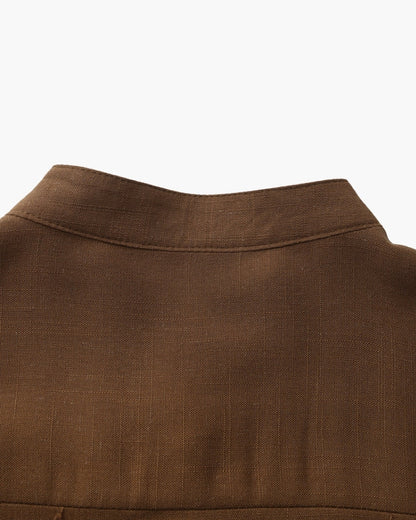 CAMISA DE HOMBRE CON CUELLO MANDARÍN