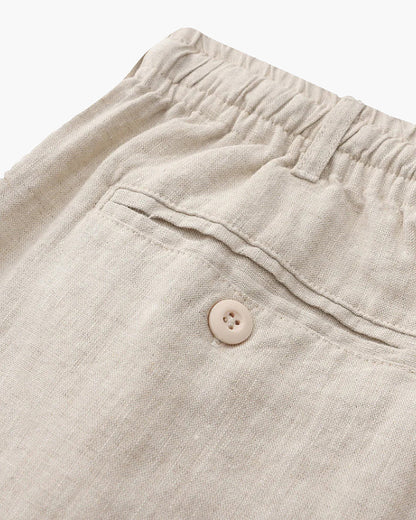 PANTALONES CORTOS DE LINO
