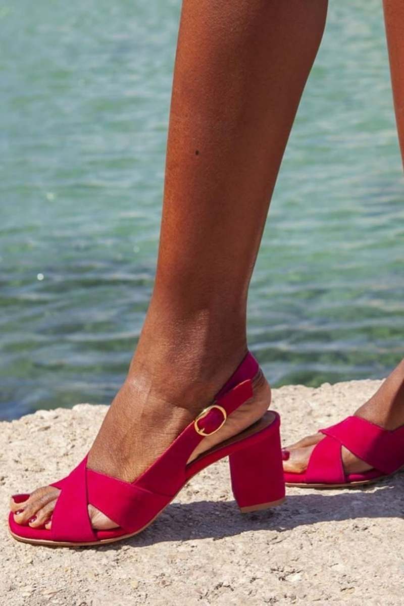 CELESTE | SANDALIAS DE VERANO AZUL CLARO