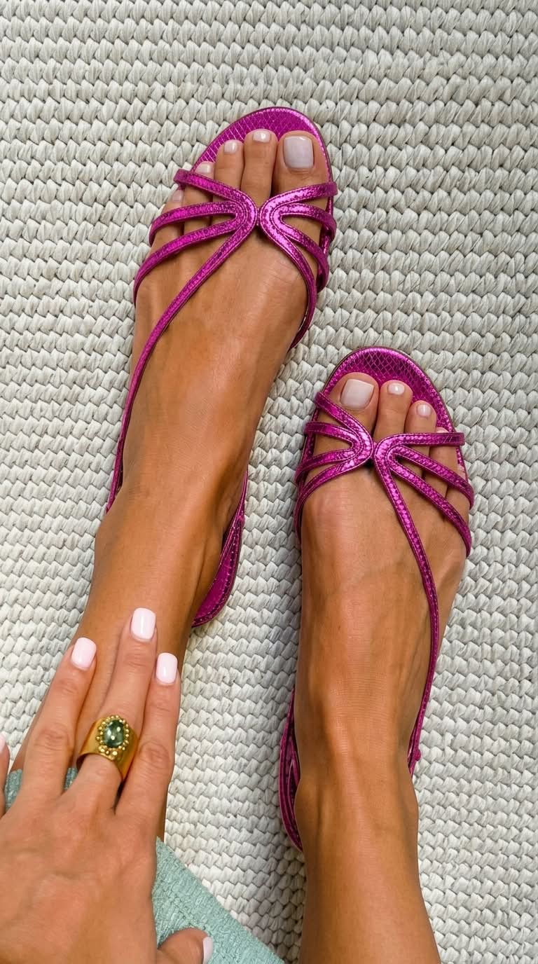 GINEBRA | SANDALIAS DORADAS DE ELEGANCIA VERANIEGA