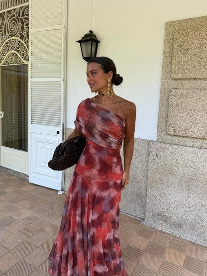 Vestido Brisa Granate