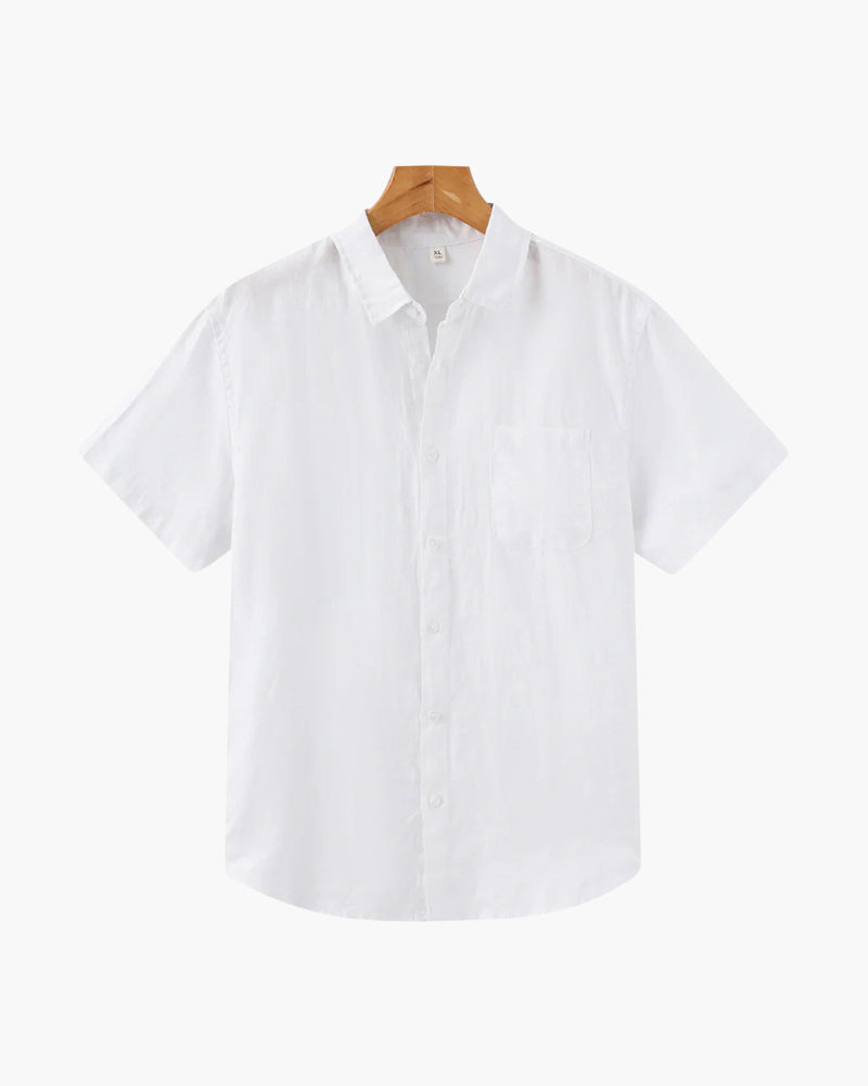 CAMISA CORTA DE LINO