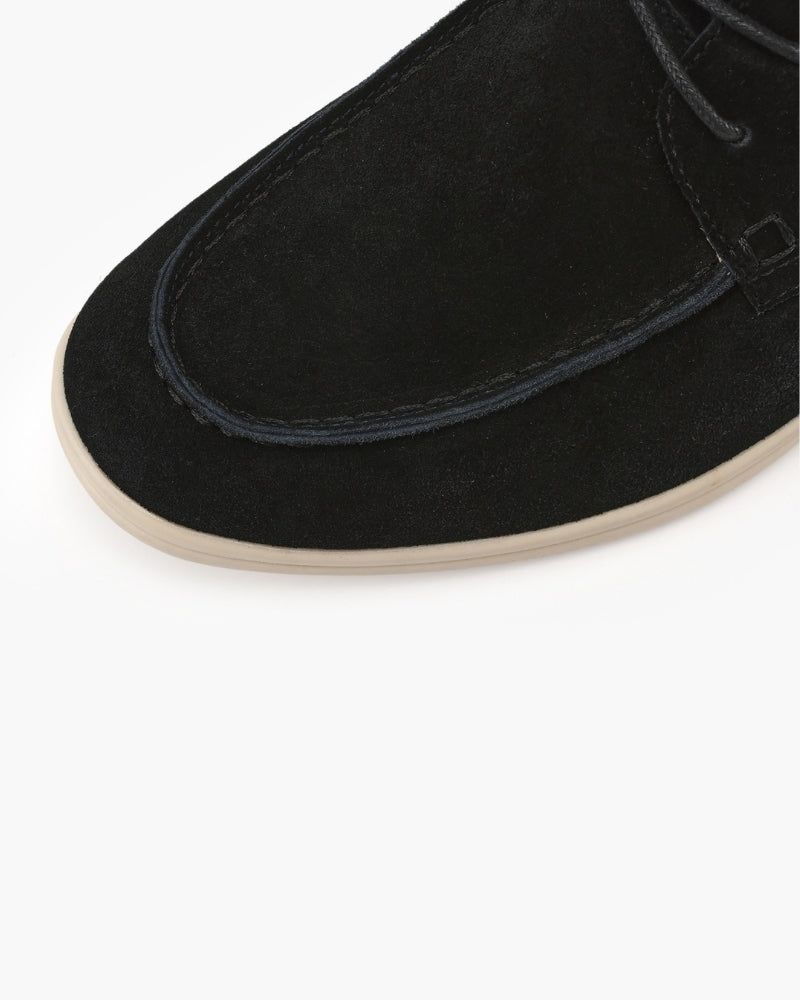 ZAPATOS DE CORDONES DE ANTE