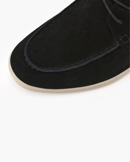 ZAPATOS DE CORDONES DE ANTE