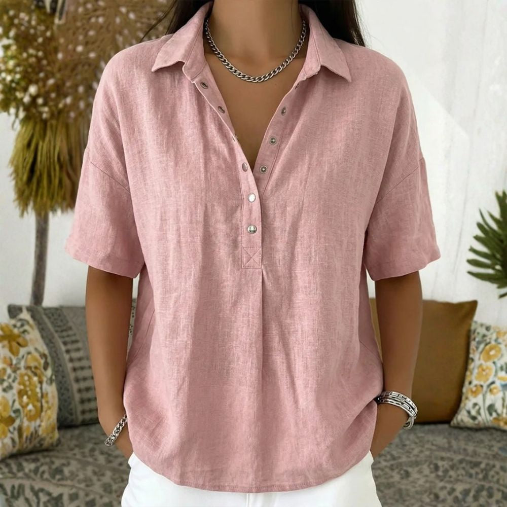 ALBA | BLUSA DE COLOR