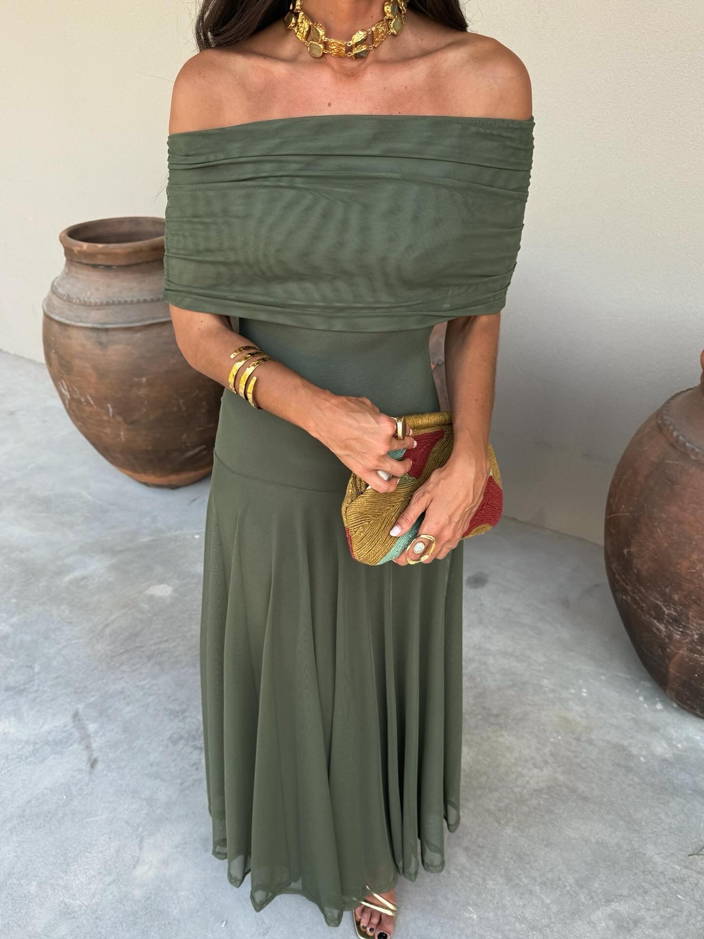 Vestido Coral
