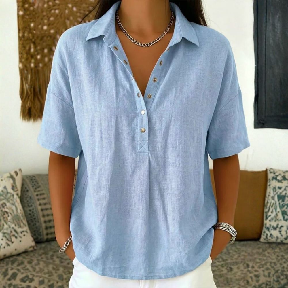 ALBA | BLUSA DE COLOR