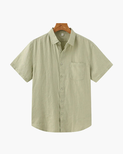 CAMISA CORTA DE LINO