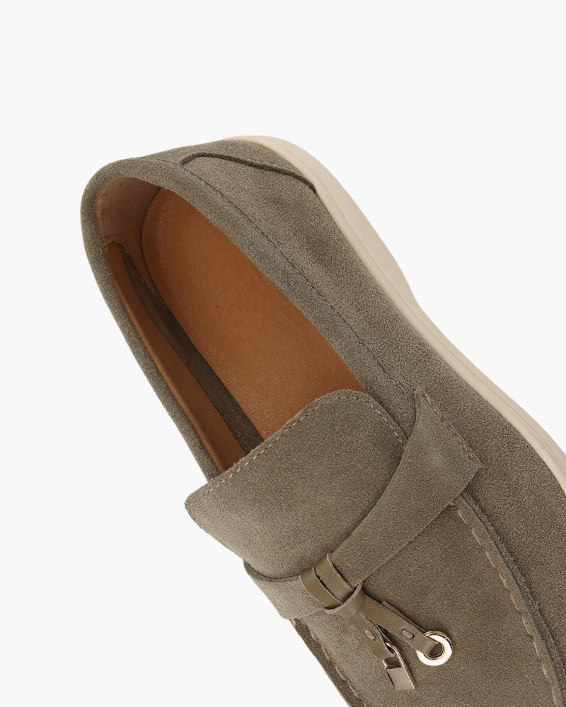 MOCASINES DE ANTE PARA MUJERES
